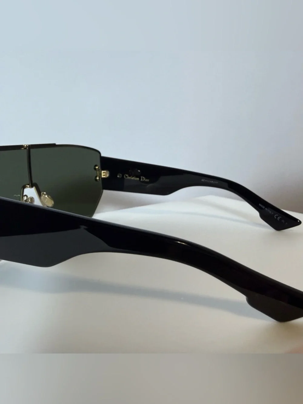 Dior Oversized Shield Sunglasses in Black  Tint
